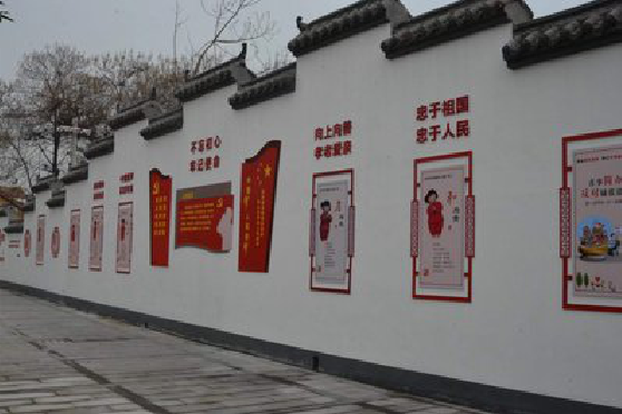 巢湖墙体彩绘-乡村文化墙