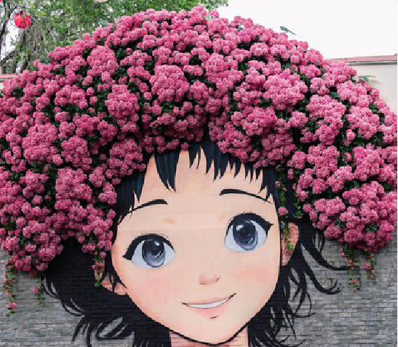 巢湖墙体彩绘-网红墙打卡