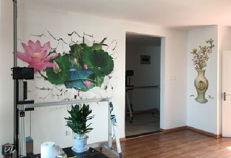 巢湖墙体彩绘相比墙纸的优势。