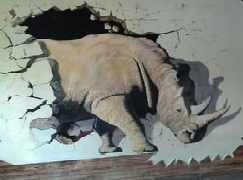 巢湖在墙绘中，如何绘制3D效果？